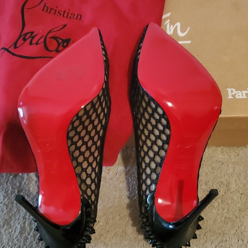 Rare 38 1/2 Christian Louboutin Heels - Picture 6 of 7